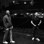 Jesse Williams Instagram - warm ups on hallowed ground 📸 @jennyandersonphoto Gerald Schoenfeld Theatre