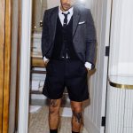 Jesse Williams Instagram - 💪🏽Mighty Healthy 🥕 @CFDA pregame, suited by the @ThomBrowne fam. ManyThanks 🧥 @le_laboy 💅🏽 @brittywhitfield 📸 @mr_puryear