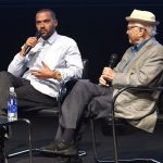 Jesse Williams Instagram - Norman Lear, a gentle man of action who carved trails in culture and consciousness early and often. A soul i came to know, debate and learn from at a turning point in both our lives. Forever grateful for his personal and professional generosity uphill; his use of privilege; his observant leadership in a society molded by the arts. 🕊️ Thank you for the leaps forward.