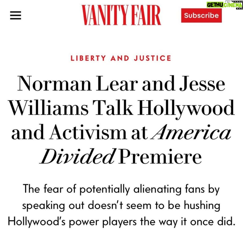 Jesse Williams Instagram - Norman Lear, a gentle man of action who carved trails in culture and consciousness early and often. A soul i came to know, debate and learn from at a turning point in both our lives. Forever grateful for his personal and professional generosity uphill; his use of privilege; his observant leadership in a society molded by the arts. 🕊️ Thank you for the leaps forward.