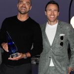 Jesse Williams Instagram - something we did a little while back while discussing a strong path forward. Thank you to the entire @Nobleman team and 🎥 @newportbeachfilmfest for honoring me with this year’s 🏆 Arts Champion Award 📸 @ericmichaelroy 👒styling @le_laboy On newsstands and can order online- this joint has really heavy duty quality paper- you know them niiiice magazines!