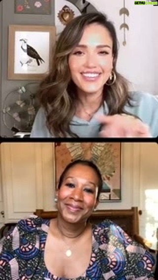 Jessica Alba Instagram - Thank you @nicoleavantofficial for such a beautiful, raw and moving conversation 🤍🫶🏽 Your memoir #ThinkYoullBeHappy resonated with me - and many others - so deeply. Thank you for sharing your journey in transforming grief into a driving force for love and change offering hope and inspiration for anyone seeking positivity and resilience 🙏🏽 You are such a beacon of light ✨ #ThinkYoullBeHappy #NicoleAvant