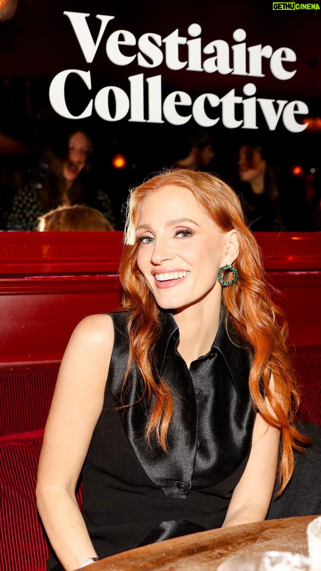 Jessica Chastain Instagram - “I’m so excited to be part of this Closet Sale because the proceeds are going to Women for Women International, which is a charity that is very near and dear to my heart. These are such incredible pieces that should be worn and reworn and loved and shared with others.” Head to the link in bio to shop the styles of @jessicachastain’s exclusive Closet Sale now – all proceeds benefit @womenforwomen – only on @vestiaireco.