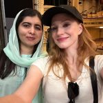 Jessica Chastain Instagram – Spinning around in my chair during the pre show of @adollshousebway and look who I spotted!!! I was so excited to see @malala, a woman who has been on the forefront of fighting for female rights and freedom. This adaptation and our brilliant playwright Amy Herzog has brought so many incredible people to the theatre. Our version of A Doll’s House is the first to be adapted by a woman on Broadway and it is a true honor to play her Nora. Thank you Malala and all of the amazing people who make up our audience. Sad to see this dream end on June 10th. I hope you get a chance to see us before we close, and I hope it may awaken something inside you. It definitely did for me.
Thank you for coming to our show Malala 🤍