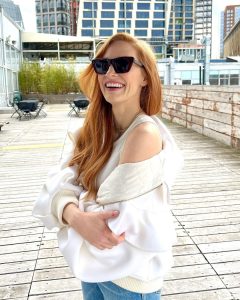 Jessica Chastain Instagram - Feels like summer out here in NYC