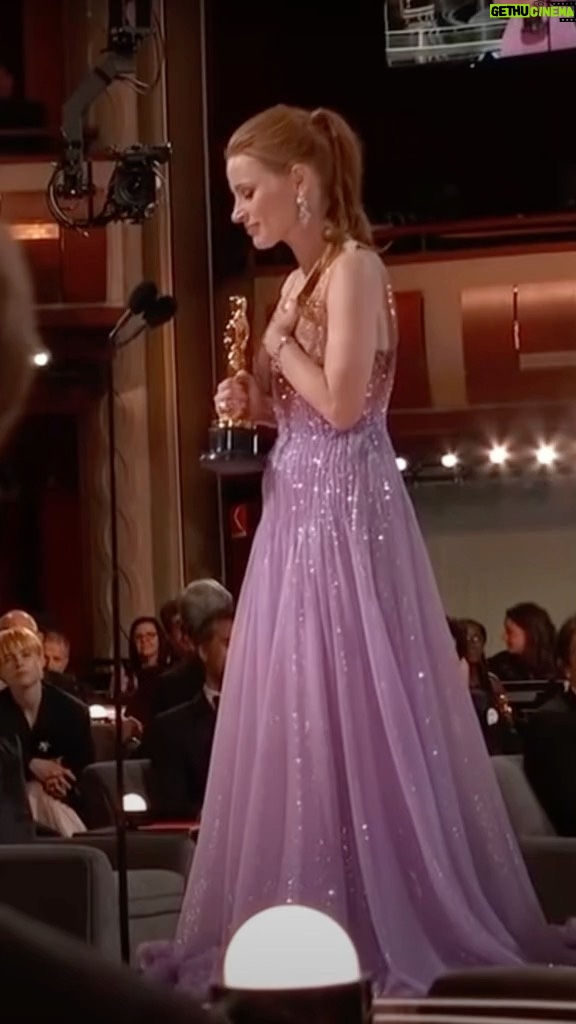 Jessica Chastain Instagram - #Oscars 2022 💜