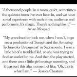 Jessica Chastain Instagram - 129 shows done, 7 more to go. @adollshousebway @nytimes @theatraff @arianmoayed