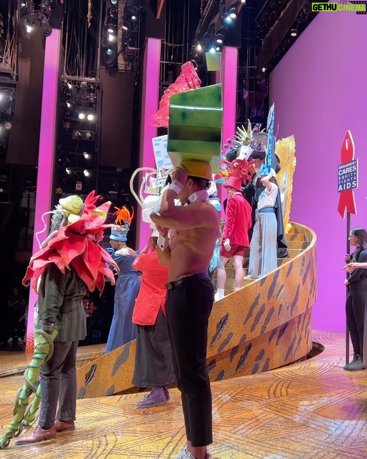 Jessica Chastain Instagram - Today was the first Broadway Cares Easter Bonnet Competition since 2019! Together, all of the shows raised $3,601,355. @adollshousebway raised $176,480 in donations, the most in our category! Thank you to our amazing audience of donors. π