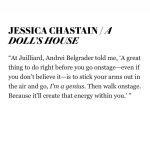 Jessica Chastain Instagram - @vanityfair Curtain Call 😘