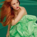 Jessica Chastain Instagram - All wrapped up like a present under the tree 🎁🎄@guardian