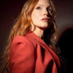 Jessica Chastain Instagram - ❤️ @nytimes 📸 @theatraff 🖤 @adollshousebway