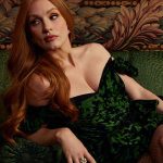 Jessica Chastain Instagram - Tis the season 💋 @marieclairemag