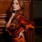 Jessica Chastain Instagram - Tis the season 💋 @marieclairemag
