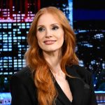Jessica Chastain Instagram - @taylorswift knows the perfect way to cheer someone up after a breakup ❤️ #FallonTonight The Tonight Show Starring Jimmy Fallon