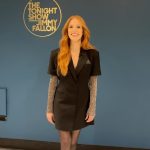 Jessica Chastain Instagram - Ending the night with @fallontonight 🌙