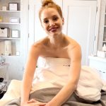 Jessica Chastain Instagram - The snoring just adds to the ASMR... thanks for a day of @lamer & R&R, @georgialouisesk #LaMerPartner