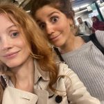 Jessica Chastain Instagram - NYC traffic won’t stop me from making it to @gucci Milan. Shout out NYC MTA 🚊