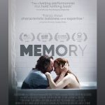 Jessica Chastain Instagram - The official poster for our movie “Memory” 🖤 in theaters in NY & LA on Dec 22. Nationwide Jan 5th. I can’t wait for everyone to see the Venice Film Festival Best Actor winner @gaardsars beautiful performance.