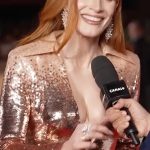 Jessica Chastain Instagram - Venice ☑️ Alright Toronto, let’s see what you got 🤍 #sagaftrastrong