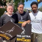 Jessica Chastain Instagram - Go off! 🍀 So much love for this Irish lad. Colin Farrell breaking down the strike #sagaftrastrong #sagaftrastrike