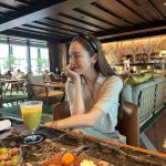 Jessica Jung Instagram - Aperitivo🍵🍃💚 - #BulgariIlRistoranteNikoRomitoTokyo @bulgarihotels