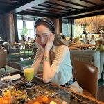 Jessica Jung Instagram - Aperitivo🍵🍃💚 - #BulgariIlRistoranteNikoRomitoTokyo @bulgarihotels