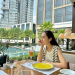 Jessica Jung Instagram - From sunrise to sunset, makes me want to stay the whole day @fsbangkok 🌤️🌴🌙✨ - #FSBangkok #urbanwellnesscentrebkk Four Seasons Hotel Bangkok