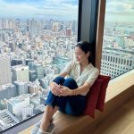 Jessica Jung Instagram - A sweet escape to a skyline full of city lights 🏙️🌤️🦋✨ - @bulgarihotels #bulgarihoteltokyo Tokyo, Japan