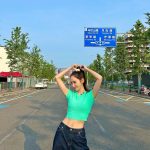 Jessica Jung Instagram - I’ll be the mint to your chocolate chip💚🍫🍦🏃🏻‍♀️😜
