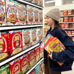 Jessica Jung Instagram - On a cereal run🥣🛒🌈🧸 San Francisco, California
