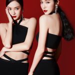 Jessica Jung Instagram - 👯‍♀️🖤💄⚡️
