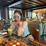 Jessica Jung Instagram - Aperitivo🍵🍃💚 - #BulgariIlRistoranteNikoRomitoTokyo @bulgarihotels