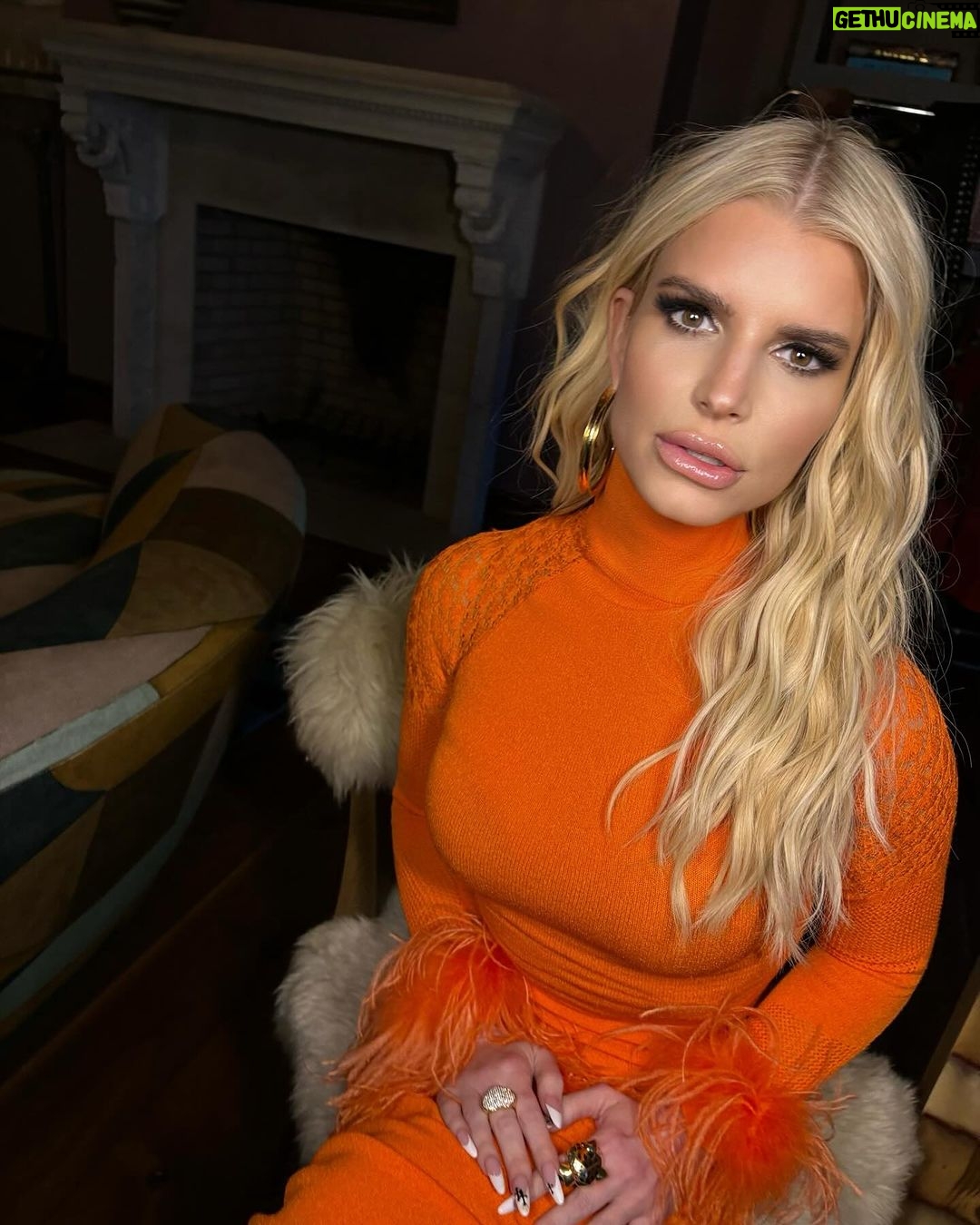 Jessica Simpson Instagram - Orange Crush 🧡
