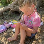 Jessica Simpson Instagram - A cutie that loves herself the creek
