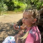 Jessica Simpson Instagram - A cutie that loves herself the creek