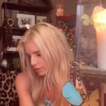 Jessica Simpson Instagram - I needed to be in my studio today because this is where I ground myself and heal. As much as I have learned to block out destructive noise…peoples’ comments and judgements can still hurt deeply with their incessant nagging “you will never be good enough”. The most important thing I have learned through the last 5yrs without alcohol being a guard for escapism, is that I CAN and ALWAYS WILL get through it. I am capable of pretty much anything I care enough about to put my mind to. I am present. I am deeply inspired. I am determined. I am honest. I care about other people. After grounding myself just now with my voice and the lyrics across my heart, I feel compassion for the opinionated hate that some people can so effortlessly just blurt out with such intensity on social media or in the media in general. We all have our days of wanting to be, look, do, and feel better. Nobody is alone with that feelin’ that I can promise you. I woke up at the same time anxious and insecure but also also angry and defensive — like some of you. I know what works for me and that is to let go and simply sing while lookin directly inside the mirror, straight in my eyes to really see and understand myself. I can connect with my heartbeat. I am stable and strong. I am home. A little advice…live inside your dreams and move through them. Don’t give up on yourself because someone else did. Stay true to YOU. It has worked for me in this chaotic life thus far. Nothin’ and nobody will rob me of my joy. Ya might come close but it is mine to own. Yours should be too.
