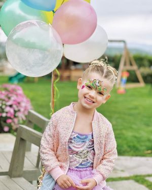Jessica Simpson Instagram - Birdie Mae Johnson is 4!!! This adorable wonder of a unicorn kiddo illuminates every color in the rainbow…her favorite color…Birdie magically makes us laugh AT ALL TIMES capturing attention from EVERYONE! She is uniquely and effortlessly herself. This little lady celebrates and twirls through her life in tutus with a pure unique understanding in her soul of glitter sparkles. We love her SO VERY MUCH and she knows it. Birdie is a symphony of STARDUST and born to SHINE. I smiled the entire time writing this because even when she isn’t home, I feel her presence glowing inside of me. Bird puts the HAPPY to the BIRTHDAY
3/19/19