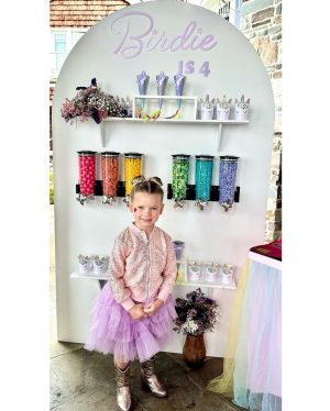 Jessica Simpson Instagram - Birdie Mae Johnson is 4!!! This adorable wonder of a unicorn kiddo illuminates every color in the rainbow…her favorite color…Birdie magically makes us laugh AT ALL TIMES capturing attention from EVERYONE! She is uniquely and effortlessly herself. This little lady celebrates and twirls through her life in tutus with a pure unique understanding in her soul of glitter sparkles. We love her SO VERY MUCH and she knows it. Birdie is a symphony of STARDUST and born to SHINE. I smiled the entire time writing this because even when she isn’t home, I feel her presence glowing inside of me. Bird puts the HAPPY to the BIRTHDAY
3/19/19