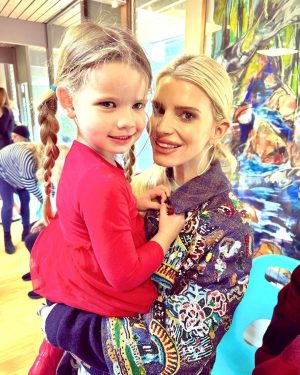 Jessica Simpson Instagram - Birdie girl is my loud belting beauty with a set of set of lungs and a vocal box that could quite possibly bust mics and  speakers 🔊 very familiar if I do say so myself 😜