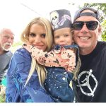 Jessica Simpson Instagram - Birdie is a vision to be seen wearin’ @jessicasimpsonstyle, @dolcegabbana, and @alexandermcqueen to entertain the school and fam with seasonal style this Halloween 🎃