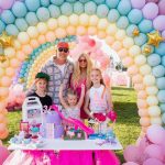 Jessica Simpson Instagram - Birdie’s dream house party was tutu cute! I can’t believe our girl is 3! Thank you @balloonandpaper for mesmerizing all of us with stunning rainbow installations, and @xobloom for the gorgeous florals. @whambamevents- thank you for creating the vision, talent and passion to working so hard to creating the perfect day. Birdie is everyone’s favorite person, the magic she spreads feels like a bucket of glitter to anyone and everyone. The perfect day for the perfect Bird. Thank you to everyone that made her wishes come true before she even blew out her candles. Honestly, I wish everyone of you could hang out with Birdie for 5 minutes so you could belly laugh, listen to her stories because you cannot get a word in (you will be shushed), and feel the abundance of joy her spirit radiates. Not a soul loves life more than Birdie and I am blessed to be her mother!