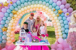 Jessica Simpson Instagram - Birdie’s dream house party was tutu cute! I can’t believe our girl is 3! Thank you @balloonandpaper for mesmerizing all of us with stunning rainbow installations, and @xobloom for the gorgeous florals. @whambamevents- thank you for creating the vision, talent and passion to working so hard to creating the perfect day.

Birdie is everyone’s favorite person, the magic she spreads feels like a bucket of glitter to anyone and everyone. The perfect day for the perfect Bird. Thank you to everyone that made her wishes come true before she even blew out her candles. Honestly, I wish everyone of you could hang out with Birdie for 5 minutes so you could belly laugh, listen to her stories because you cannot get a word in (you will be shushed), and feel the abundance of joy her spirit radiates. Not a soul loves life more than Birdie and I am blessed to be her mother!