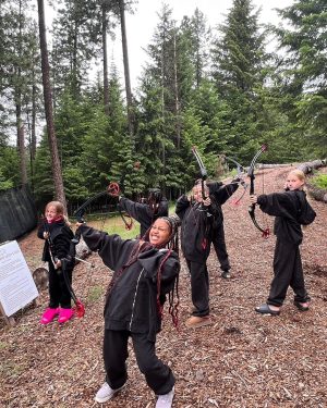 Jessica Simpson Instagram - CAMP NORTH was magic! Thank you @kimkardashian for giving Maxwell the time of her life and takin’ care of my little lady on her first “camp sleep away” trip! I’m comin’ next time! 💚