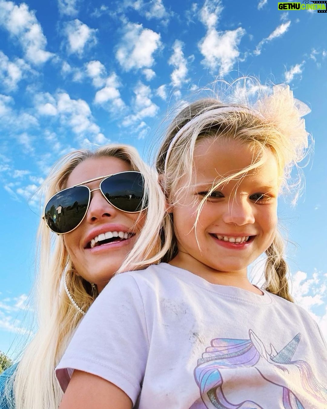 Jessica Simpson Instagram - And so it begins! Football season 🏈 I guess I need to break out my old Pom Poms because this kid is ready for some tackle football! Such a stud!