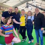 Jesy Nelson Instagram - Thanks to the @britishbakeoff and @su2cuk team for having me ❤️ Safe to say you won’t be receiving a home made cake from me anytime soon 😳 1 in 2 of us in the UK will get cancer in our lifetime. Your support could make a huge difference to so many. Stand Up To Cancer and donate to life-saving research today. If you’d like to donate the link is on my stories now. Tune into @channel4 from 7:45pm GMT 🤍