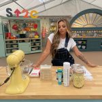 Jesy Nelson Instagram - Thanks to the @britishbakeoff and @su2cuk team for having me ❤️ Safe to say you won’t be receiving a home made cake from me anytime soon 😳 1 in 2 of us in the UK will get cancer in our lifetime. Your support could make a huge difference to so many. Stand Up To Cancer and donate to life-saving research today. If you’d like to donate the link is on my stories now. Tune into @channel4 from 7:45pm GMT 🤍