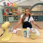 Jesy Nelson Instagram - Thanks to the @britishbakeoff and @su2cuk team for having me ❤️ Safe to say you won’t be receiving a home made cake from me anytime soon 😳 1 in 2 of us in the UK will get cancer in our lifetime. Your support could make a huge difference to so many. Stand Up To Cancer and donate to life-saving research today. If you’d like to donate the link is on my stories now. Tune into @channel4 from 7:45pm GMT 🤍