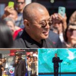 Jet Li Instagram - I visited the United Nations on 9/9 with China’s Wushu delegates. In addition to the performance by the team members, I also gave a speech in both United Nations and in Times Square. #jetli #wushu #kungfu