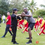 Jet Li Instagram - I’m honored to teach a Taiji class to rural teachers and NBA legends in Taiji Zen’s collaboration with the Jack Ma Foundation #healthylifestyle #taiji #alonzomourning Sanya, Hainan, China