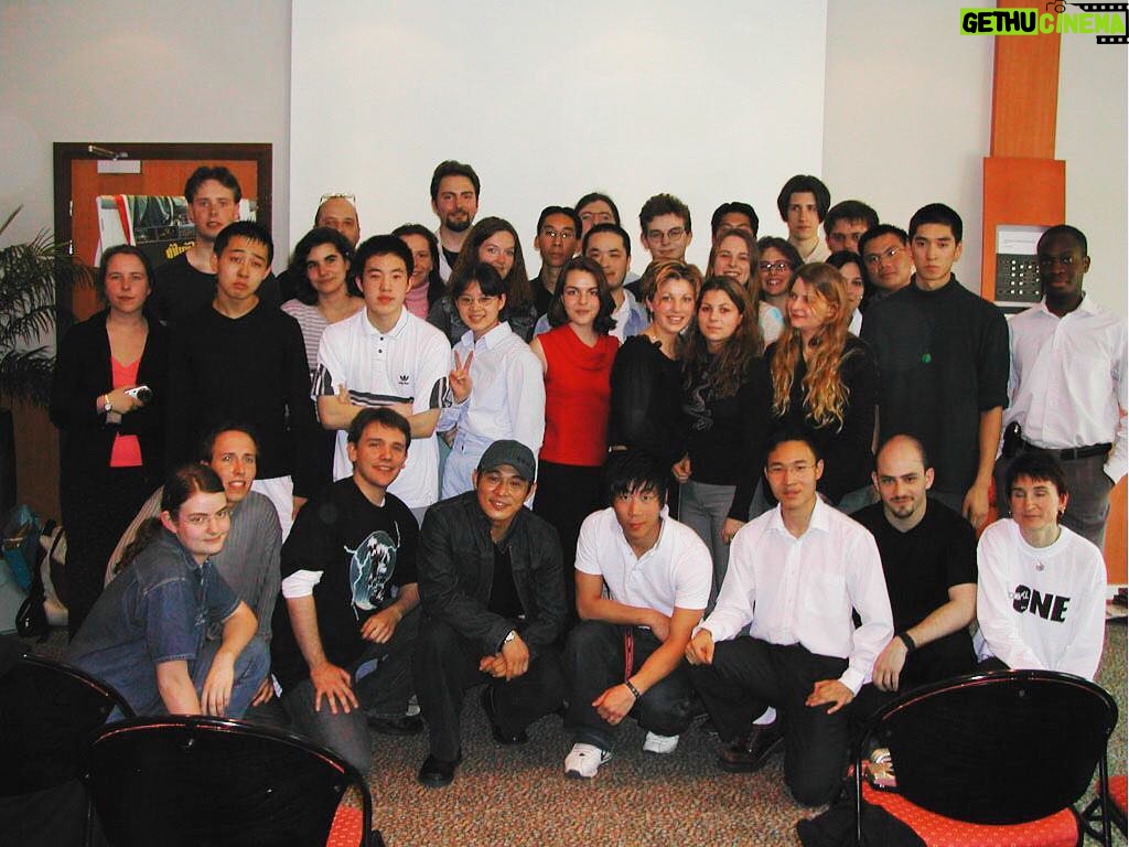 Jet Li Instagram - Can you spot me somewhere? A photo taken with my fans from France in 2003 #Jetli #Jetlifans #Jetlimovies #martialartist #hollywoodactor #kungfu #actor